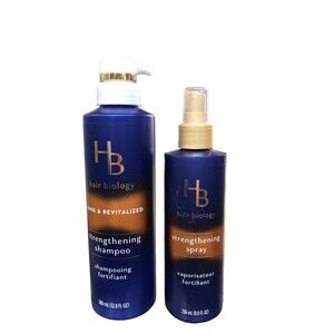 X2 Hair Biology Long & Revitalized Strengthening Shampoo & Strengthening Spray